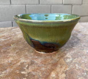 Porcelain Bowl with Teadust and Seaweed