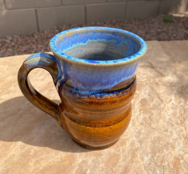 Tea Dust with Blue Mug