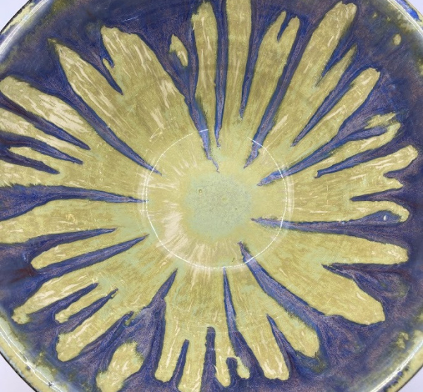 Sgraffito Serving Bowl 