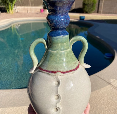 Thrown and Altered Vase