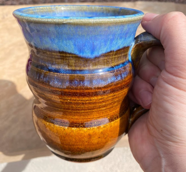 Tea Dust with Blue Mug