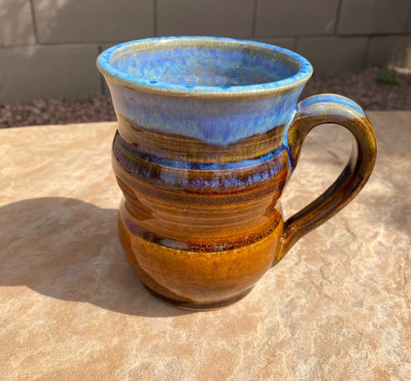 Tea Dust with Blue Mug